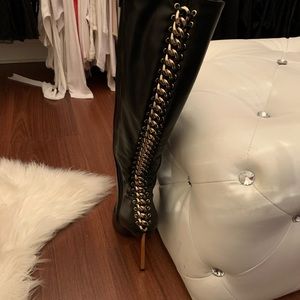 Black Priveleged Boots